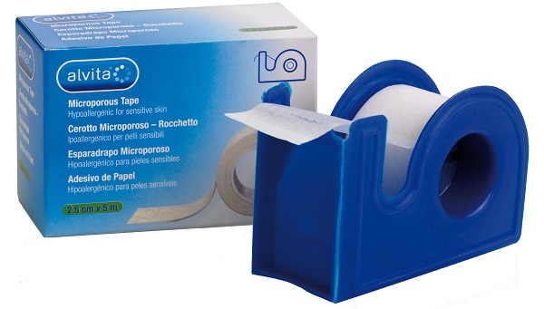 ALVITA CEROTTO MICROPOROSO ROCCHETTO M5X2,5CM - Farmastop