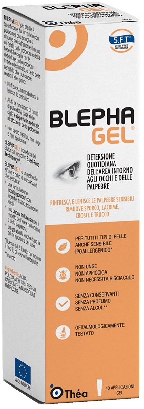 BLEPHAGEL GEL DETERGENTE PALPEBRE 30 G - Farmastop