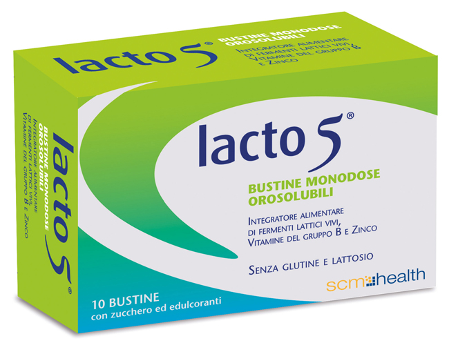 LACTO 5 10 BUSTINE OROSOLUBILI - Farmastop