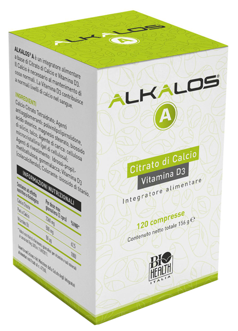 ALKALOS A 120 COMPRESSE - Farmastop
