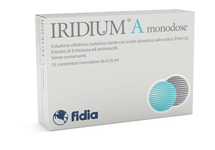 IRIDIUM A MONODOSE GOCCE OCULARI 15 FLACONCINI 0,35 ML - Farmastop