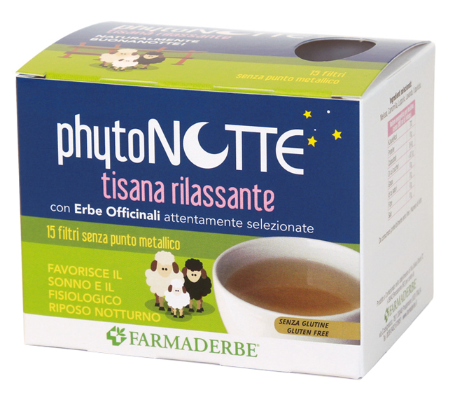 PHYTONOTTE TISANA RILASSANTE 15 FILTRI DA 18G - Farmastop