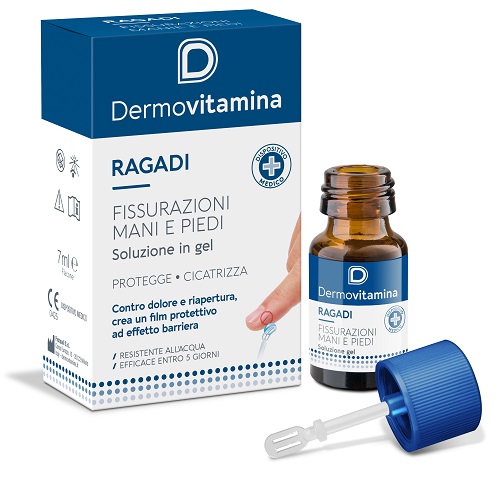 DERMOVITAMINA RAGADI GEL MANI E PIEDI 7 ML - Farmastop