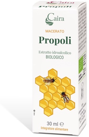 CAIRA PROPOLI MACERATO IDROALCOLICO BIO GOCCE 30 ML - Farmastop