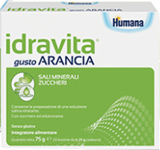 IDRAVITA GUSTO ARANCIA 12 BUSTINE DA 6,25 G - Farmastop