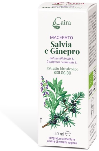 CAIRA SALVIA E GINEPRO MACERATO IDROALCOLICO BIO GOCCE 50 ML - Farmastop