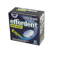 EFFERDENT PULIZIA DENTIERE 90 COMPRESSE EFFERVESCENTI - Farmastop