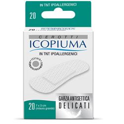 CEROTTO ICOPIUMA IN TESSUTO NON TESSUTO GRANDE 20 PEZZI - Farmastop