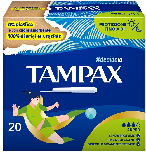 TAMPAX BLUE BOX SUPER 20 PEZZI - Farmastop