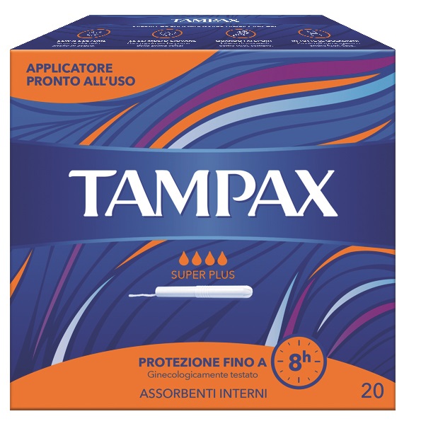 TAMPAX BLUE BOX SUPER PLUS 20 PEZZI - Farmastop