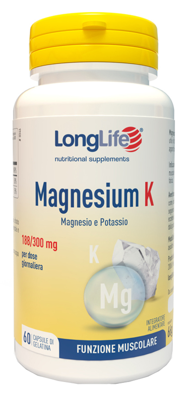 LONGLIFE MAGNESIUM K 60 CAPSULE - Farmastop
