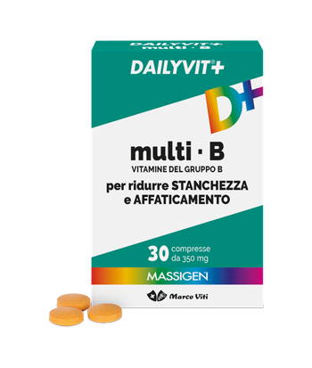 MASSIGEN MULTI B VITAMINE DEL GRUPPO B 30 COMPRESSE RIVESTITA DA 364 MG - Farmastop