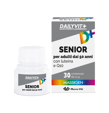 MASSIGEN SENIOR MULTIVITAMINICO E MULTIMINERALE 30 COMPRESSE RIVESTITE - Farmastop