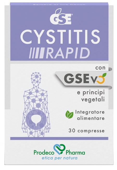 GSE CYSTITIS RAPID 30 COMPRESSE - Farmastop