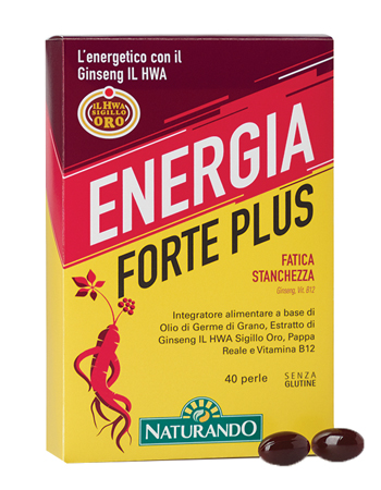ENERGIA FORTE PLUS 40 PERLE - Farmastop
