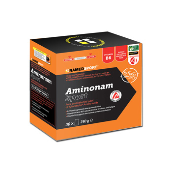 AMINONAM SPORT POLVERE 30BUSTE DA 8 G - Farmastop