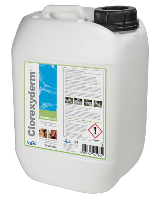 CLOREXYDERM SHAMPOO 5 LITRI - Farmastop