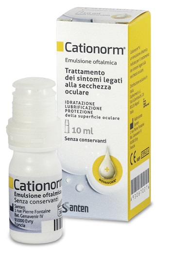 GOCCE OCULARI CATIONORM MULTIDOSE 10 ML - Farmastop