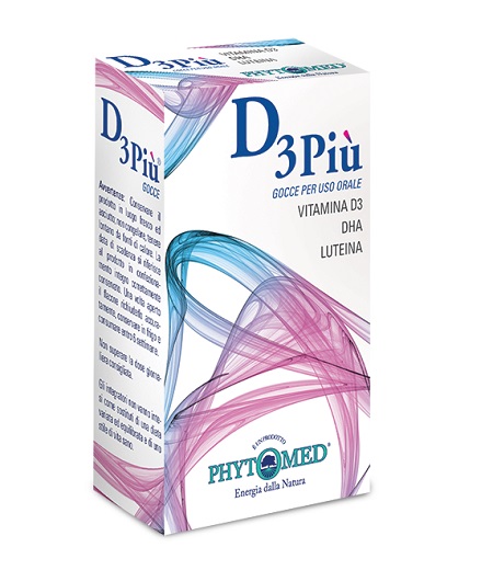 D3PIU GOCCE 20 ML - Farmastop