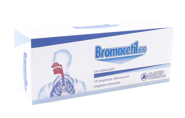BROMACETIL 600 15 COMPRESSE EFFERVESCENTI - Farmastop
