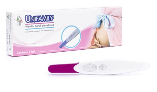 TEST DI GRAVIDANZA UNIFAMILY 1 PEZZO - Farmastop