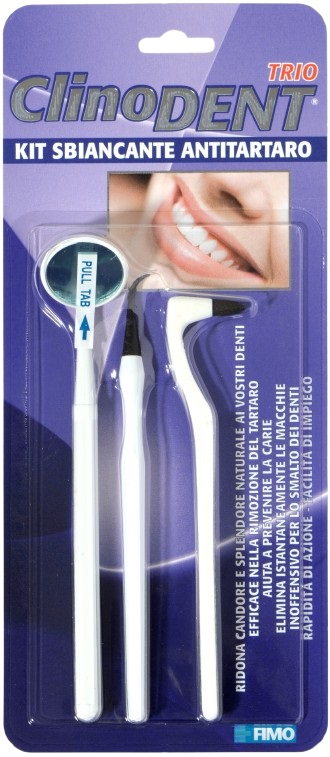 CLINODENT TRIO SBIANCANTE ANTI TARTARO - Farmastop