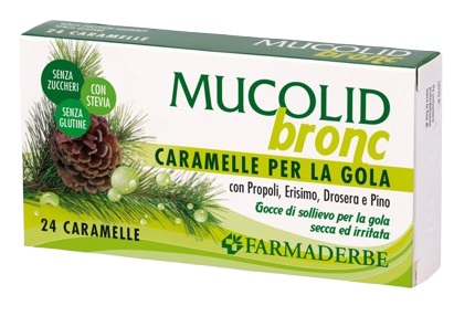 MUCOLID BRONC 24 CARAMELLE - Farmastop