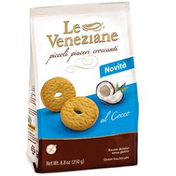 LE VENEZIANE BISCOTTI COCCO 250 G - Farmastop