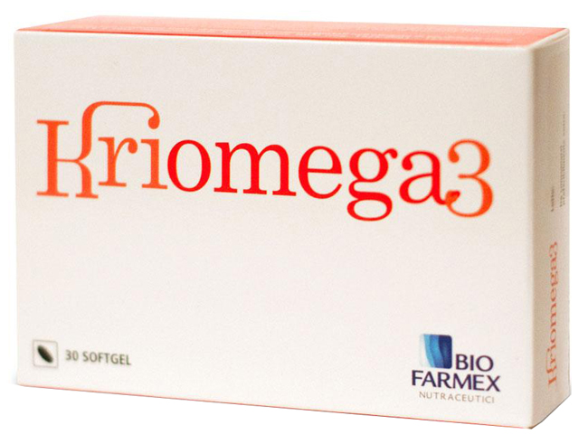 KRIOMEGA 3 30 CAPSULE SOFTGEL - Farmastop