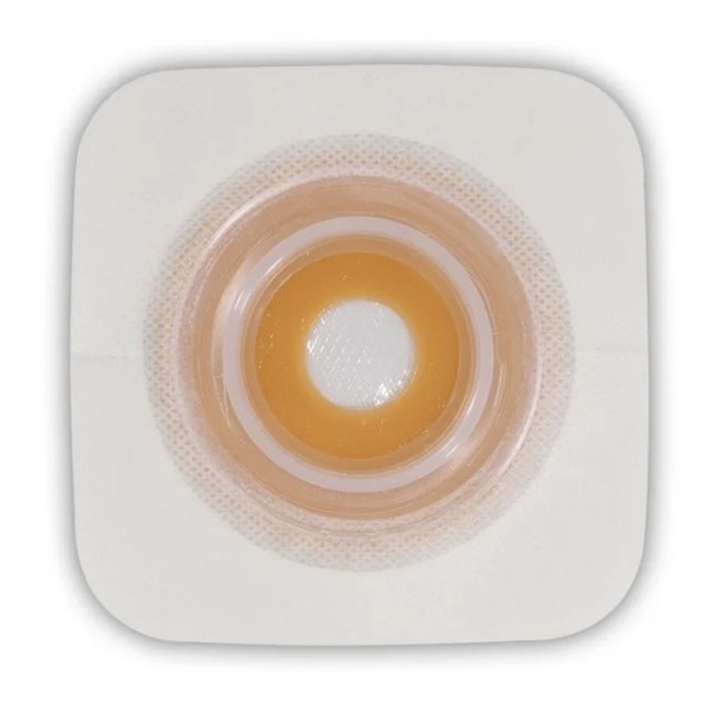 PLACCA NATURA+ PIANA MODELLABILE FLESSIBILE NATURA+ 33-45MM FLANGIA 57MM 5 PEZZI CON CEROTTO IDROCOLLOIDALE - Farmastop