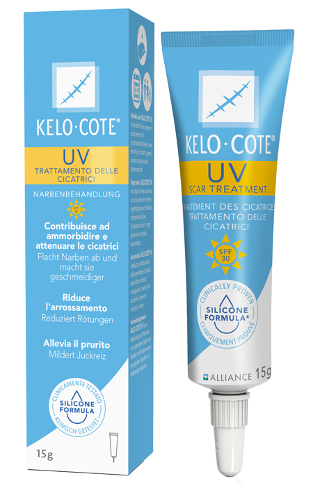 GEL CICATRICI KELO COTE UV SPF30 15 G - Farmastop
