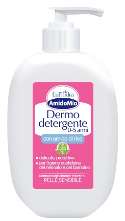 EUPHIDRA AMIDOMIO DERMODETERGENTE 0/5 ANNI 400 ML - Farmastop