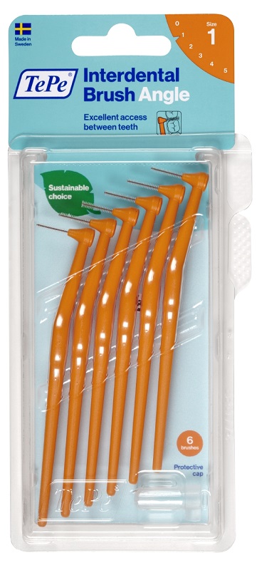 TEPE ANGLE SCOVOLINO ARANCIO 0,45MM 6 PEZZI - Farmastop