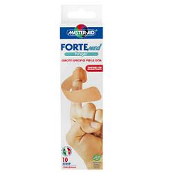 CEROTTO MASTER-AID FORTE MED FINGER CON DISINFETTANTE 150X20 10 PEZZI - Farmastop