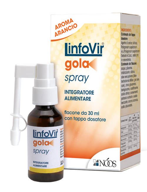 LINFOVIR GOLA SOLUZIONE ISOTONICA SPRAY 30 ML - Farmastop