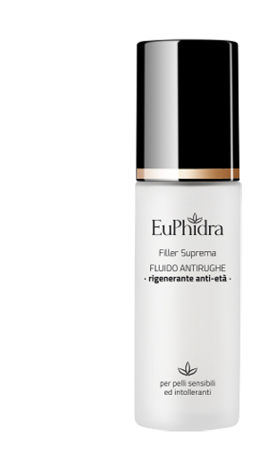 EUPHIDRA FILLER SUPREMA FLUIDO ANTIRUGHE PELLI SENSIBILI INTOLLERANTI FLACONE 30 ML - Farmastop