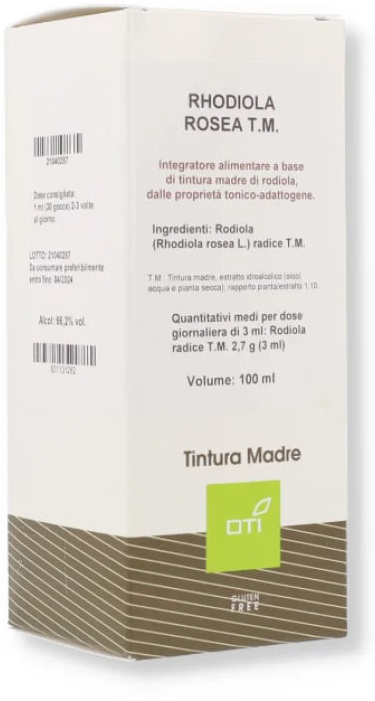 RHODIOLA ROSEA TINTURA MADRE GOCCE 100ML - Farmastop