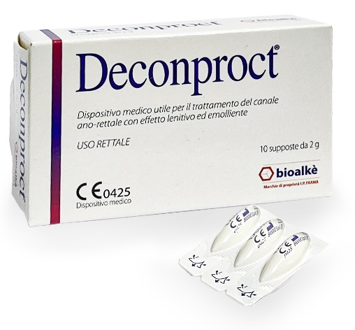 DECONPROCT SUPPOSTE 10 PEZZI - Farmastop
