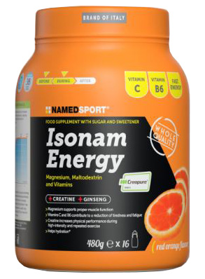 ISONAM ENERGY ORANGE POLVERE 480 G - Farmastop