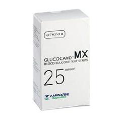 STRISCE MISURAZIONE GLICEMIA GLUCOCARD MX 25 PEZZI - Farmastop