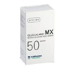 STRISCE MISURAZIONE GLICEMIA GLUCOCARD MX 50 PEZZI - Farmastop