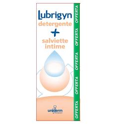 LUBRIGYN COFANETTO DETERGENTE 200 ML + 15 SALVIETTINE - Farmastop