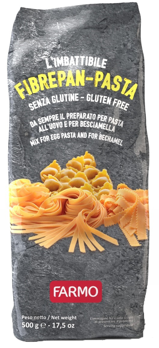 L'IMBATTIBILE FIBREPAN-PASTA PREPARATO PER PASTA ALL'UOVO E PER BESCIAMELLA 500 G - Farmastop