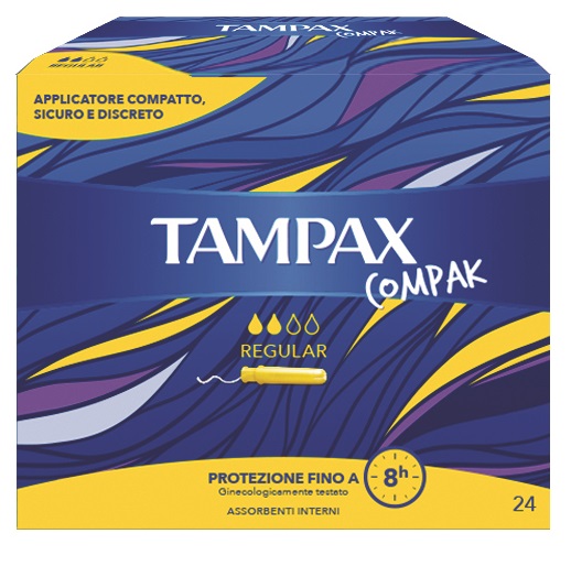 TAMPAX COMPAX REG 24PZ - Farmastop