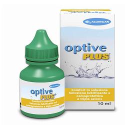 OPTIVE PLUS SOLUZIONE OFTALMICA 10ML - Farmastop