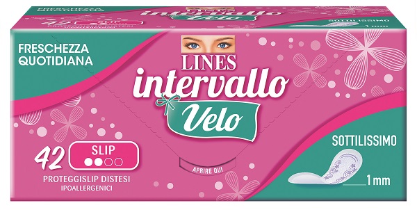 LINES INTERVALLO VELO SLIP 42 PEZZI COUPON - Farmastop