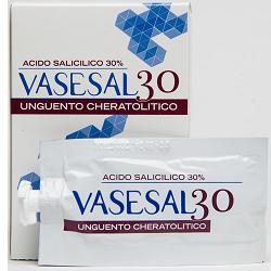 VASESAL 30 6 BUSTINE UNGUENTO CHERATOLITICO - Farmastop