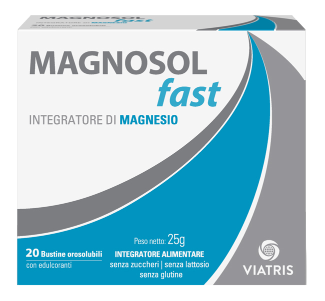 MAGNOSOL FAST 20 BUSTINE OROSOLUBILI - Farmastop