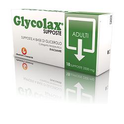 GLYCOLAX 18 SUPPOSTE GLICEROLO 2500MG - Farmastop