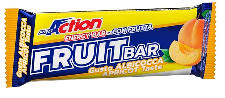 PROACTION FRUIT BAR BARRETTA ENERGETICA ALL'ALBICOCCA 40 G - Farmastop